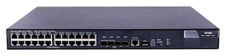 Коммутатор HP (JC100A) A5800-24G, 24x10/100/1000 Mbps, 4xSFP+ 1G/10G Mbps, 1xmodule slot
