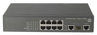 Коммутатор HP (JD318B) 3100-8 v2 EI