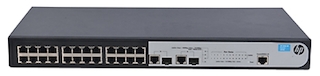Коммутатор HP 1910 (JG538A) 24-порта 10/100BASE-T/SFP