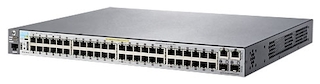 Коммутатор HP 2530 (J9778A) 48-портов 10/100BASE-T PoE+/SFP