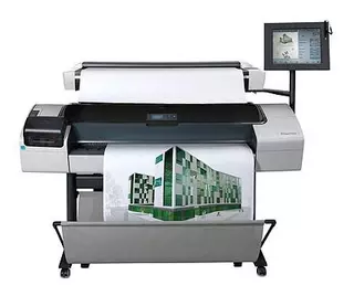 МФУ HP струйный DesignJet T1200HD MPF 44" принтер/сканер/копир Ethernet 1394 USB 2.0 (CQ653A)