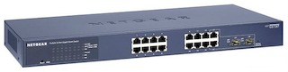 Коммутатор NetGear ProSafe (GS716T-300EUS) 16-портов 10/100/1000BASE-T/SFP