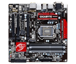Материнская плата Gigabyte GA-Z97MX-Gaming 5 Socket-1150 Intel Z97 DDR3 mATX AC`97 8ch(7.1) GbLAN SATA3 RAID VGA+DVI+HDMI