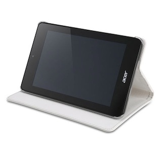 Чехол Acer для Iconia One 7 HD NP.BAG1A.037 Portfolio case B1-73x белый (NP.BAG1A.037)