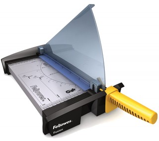 Резак сабельный Fellowes Fusion A4, 10лст., 320мм, автоприжим, пласт. защитный экран