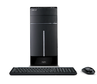 ПК Acer Aspire TC-605 intel Core i3-4130/4GB/HDD 500GB/AMD R5-235 2GB/DVD+/-RW/GLan/Win8.1/Cordred KB&Mouse