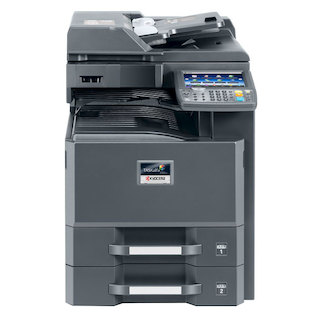 МФУ Лазерный цветной Kyocera TASKalfa 2551ci (1102NP3NL0) A3 Duplex Net 25стр A4 копир/принт/цвет.ск