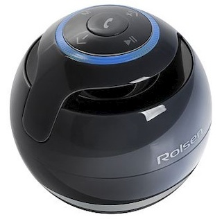 Аудиомагнитола Rolsen RBM-611BT-BL черный