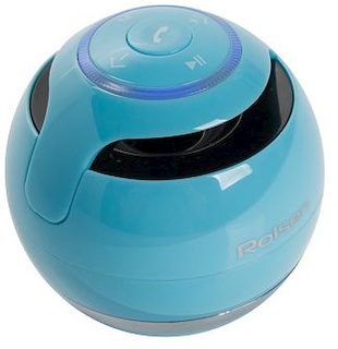 Аудиомагнитола Rolsen RBM-611BT-BU синий