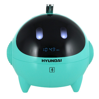 Радиоприемник Hyundai H-1634UB Титан/Зеленый