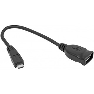 Кабель OTG MicroUSB-M - USB-F, Defender  для подключения USB накопителей к мобильным устройствам
