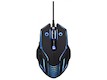 Мышь Oklick 735G INTERCEPTOR черный (800/1600/2400dpi) USB игровая (6кнопок)