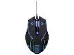 Мышь Oklick 735G INTERCEPTOR черный (800/1600/2400dpi) USB игровая (6кнопок)