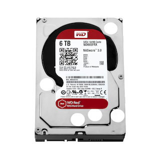 Жесткий диск WD Original SATA-III 6Tb WD60EFRX Red 64Mb 3.5"