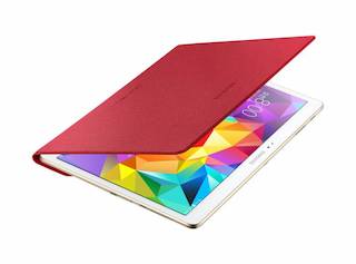 Чехол-книжка Samsung для Galaxy Tab S 10.5" SM-T800 красный (EF-BT800BREGRU)