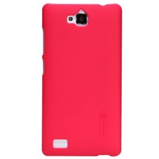 Чехол для Huawei Honor 3c Frosted Shield красный (накладка)