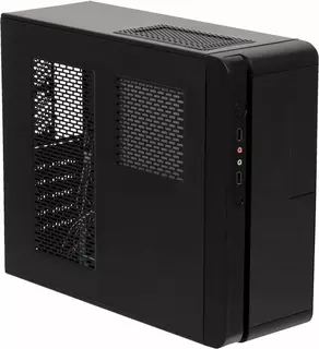 Корпус LinkWorld VC-0401 черный 350W mATX SECC 2*USB2.0 audio screwless desktop