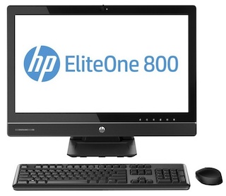 Моноблок HP EliteOne 800 21.5" IPS i3 4130/4Gb/500Gb 7.2k/DVDRW/MCR/W8.1Pro64dng/WiFi/250cd/1000:1/Web/клавиатура/мышь /USB 3.0/Displayport