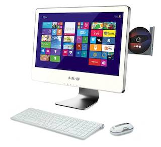 Моноблок IRU T2106 21.5" FHD i5 4570/6Gb/1Tb/GT740M 1Gb/DVDRW/MCR/W8.1SL64/WiFi/white/Web/клавиатура/мышь /USB3.0