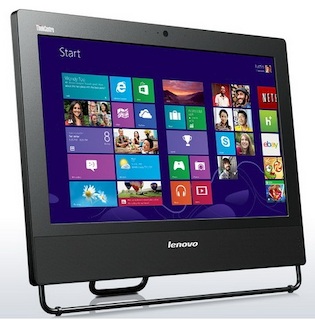 Моноблок Lenovo ThinkCentre M73z 20" HD+ DC G3220/4Gb/500Gb/W7Pro64/WiFi/Web/беспроводная клавиатура/беспроводная мышь