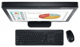 Моноблок Dell Optiplex 3030 19.5" FHD i3 4150 (3.5)/4Gb/500Gb 5.4k/HDG4400/DVDRW/W7Pro64dng/WiFi/BT/Web/беспроводная клавиатура/беспроводная мышь