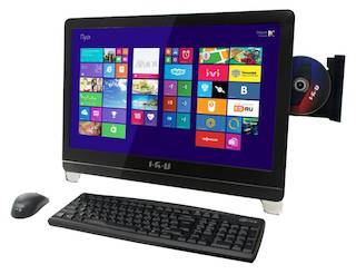 Моноблок IRU 116 Bing 18.5" HD Cel G1620/2Gb/500Gb/IntHDG/DVDRW/MCR/W8.1SL64 Bing/WiFi/Web/клавиатура/мышь