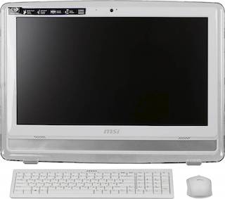 Моноблок MSI AE222G-081RU 21.5" FHD i3 4150/4Gb/1Tb/GT740M 2Gb/DVDRW/W8.1/WiFi/white 1920*1080/Web/беспроводная клавиатура/беспроводная мышь