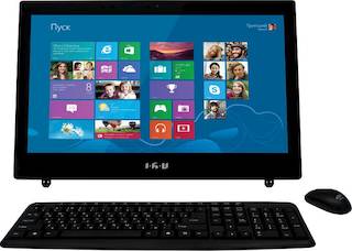Моноблок IRU 115 Bing 18.5" HD Cel 1037U/2Gb/500Gb/IntHDG/DVDRW/MCR/W8.1SL64/WiFi/black/Web/клавиатура/мышь