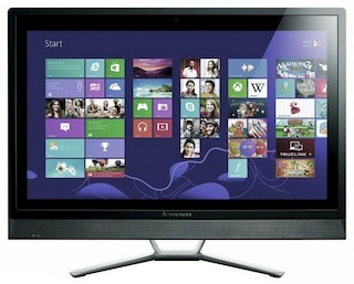 Моноблок Lenovo C560 23" FHD Touch i3 4150T/6Gb/1Tb/GF800M 2Gb/DVDRW/W8.1 64/WiFi/black 1920*1080/Web/клавиатура/мышь