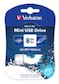 Флеш Диск Verbatim 8Gb Store n Go Mini GRAFFITI EDITION 98162 USB2.0 синий
