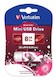 Флеш Диск Verbatim 8Gb Store n Go Mini GRAFFITI EDITION 98165 USB2.0 красный