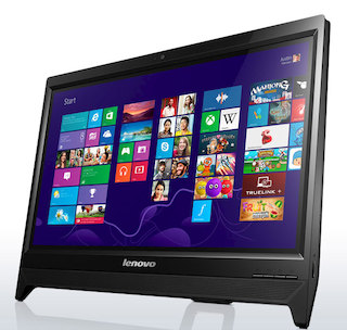 Моноблок Lenovo C260 19.5" HD+ CelDC J1800/4Gb/500Gb/DVDRW/DOS/WiFi/black/Web/клавиатура/мышь