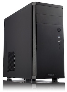 Корпус Fractal Design Core 1100 черный w/o PSU mATX SECC 1*120mm fan USB2.0 USB3.0 audio screwless