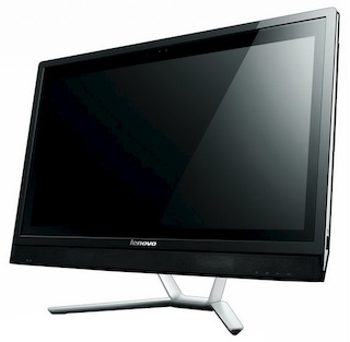 Моноблок Lenovo C560 23" FHD PDC G3250T/4Gb/1Tb/GF800M 2Gb/DVDRW/W8.1 64/WiFi/black 1920*1080/Web/клавиатура/мышь