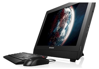 Моноблок Lenovo S20-00 19.5" HD+ CelDC J1800/4Gb/500Gb/MCR/DOS/WiFi/black 1600*900/Web/клавиатура/мышь