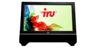 Моноблок IRU 309 K 21.5" HD i3 3220/2Gb/320Gb/IntHDG/DVDRW/MCR/Win7HB64/WiFi/white/Web/клавиатура/мышь