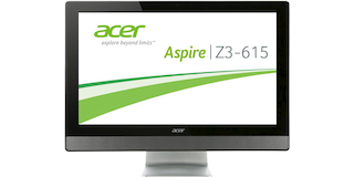 Моноблок Acer Aspire Z3-615 23" 1920x1080 Touch i3 4150T/6Gb/1Tb/GF840M 2Gb/DVDRW/MCR/Win 8.1/WiFi/BT/клавиатура/мышь/Web
