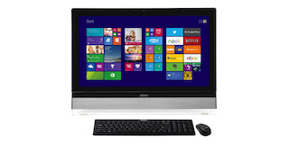 Моноблок MSI AIO AE270G-037RU AIO 27" 1920x1080 Touch i3 4150/8Gb/1Tb/GT740M 2Gb/DVDRW/Windows 8.1/WiFi/клавиатура/мышь/Cam/черный