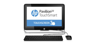 Моноблок HP Pavilion 22-2030nr 22" Touch Cel G1840T/4Gb/500Gb/HDG/DVDRW/Windows 8.1/клавиатура/мышь