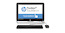 Моноблок HP Pavilion 22-2030nr 22" Touch Cel G1840T/4Gb/500Gb/HDG/DVDRW/Windows 8.1/клавиатура/мышь