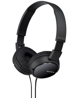Наушники Sony MDR-ZX110 black