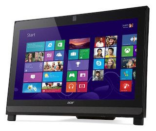 Моноблок Acer Veriton Z2660G 19.5" HD+ i3 4130T/4Gb/1Tb/IntHDG/DVDRW/MCR/DOS/GETH/WiFi/BT/Web/клавиатура/мышь