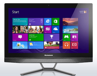Моноблок Lenovo B50-30 AIO i5 4460T/6Gb/1Tb/SSHD8Gb/GF840A 2Gb/DVDRW/Windows 8.1 64/клавиатура/мышь/Cam/черный 23.8" 1920x1080