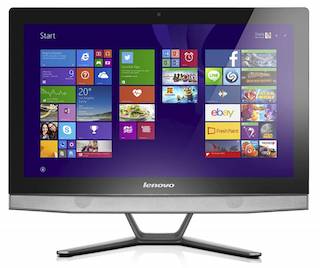Моноблок Lenovo B40-30 AIO i3 4160T/4Gb/1Tb/GF820 2Gb/DVDRW/Free DOS/клавиатура/мышь/Cam/серебристый 21.5" 1920x1080