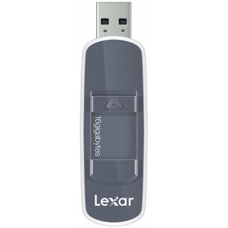 Флеш Диск Lexar 16Gb JumpDrive S70 LJDS70-16GABEU USB2.0 серый