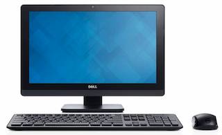 Моноблок Dell Optiplex 3030 AIO Touch i5 4590S (3.0)/8Gb/500Gb/HDG4600/DVDRW/Windows 7 Professional 64 upgW8.1Pro64/клавиатура/мышь/Cam 19.5" 1600x900