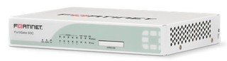 Униф.управление угрозами Fortinet FortiGate-60C 2x10/100 WAN 1DMZ 5x10/100/1000 int.switch 8Gb HDD