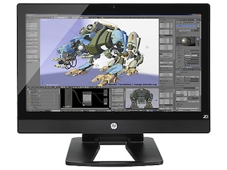 Моноблок HP Z1 27" Xeon E3-1246v3 (3.6)/8Gb/1Tb/K2100M 2Gb/DVDRW/Windows 8.1 Professional dwnW7Pro64/клавиатура/мышь