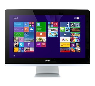 Моноблок Acer Aspire Z3-710 24" Full HD i3 4170t/4Gb/1Tb/HDG/DVDRW/CR/Windows 8.1/WiFi/BT/клавиатура/мышь/Cam