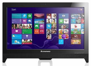 Моноблок Lenovo C260 19.5" HD+ Cel J1900/4Gb/500Gb 7.2k/DVDRW/Windows 8.1/WiFi/клавиатура/мышь/Cam/черный 1600x900